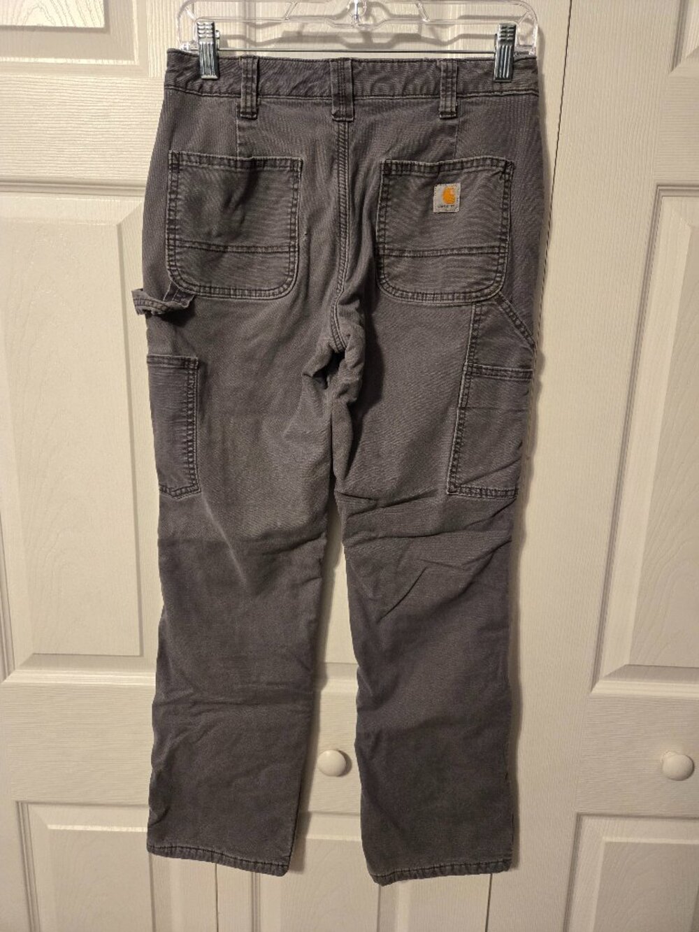 Carhartt Fleece-Lined Canvas Work Pants, Size 2.